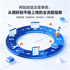 甘井子建站-网站改版注意事项：从调研到平稳上线的全流程指南