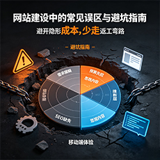 大连建站-网站建设中的常见误区与避坑指南