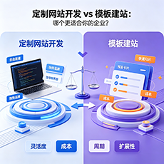 大连建站-定制网站开发 vs 模板建站：哪个更适合你的企业？